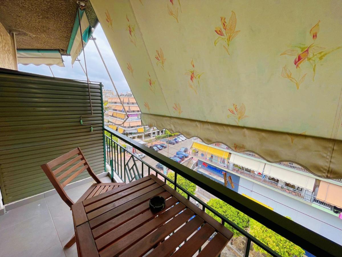 Wsd Hera Luxury Stylish 2Bd Apt With City View Balcony Near Merto Афины Экстерьер фото